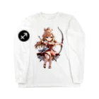 studio AzurのSagittarius　射手座 Long Sleeve T-Shirt