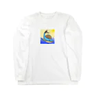 Yomi09のカラフルクジラ Long Sleeve T-Shirt