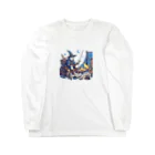 frogsystemの猫の行商人 Long Sleeve T-Shirt