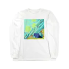 ariariartのBlue submarine【コラボ作品】 Long Sleeve T-Shirt