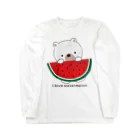 sari'sのI love watermelon Long Sleeve T-Shirt