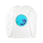 junsen　純仙　じゅんせんのJUNSENSETA（瀬田純仙）古代絵者1水紫 Long Sleeve T-Shirt