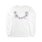 art.A matherのフラワーネックレス Long Sleeve T-Shirt