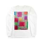 hirakoARTのカラフルスクエア2 Long Sleeve T-Shirt