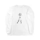 シシカバぐっずの白い踊り子 Long Sleeve T-Shirt