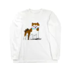 Illust-Zの柴犬 Long Sleeve T-Shirt