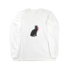 Tea Drop Sのくろねこ Long Sleeve T-Shirt