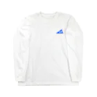 忍者スリスリくんのBLUE Long Sleeve T-Shirt