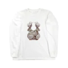 nemunoki paper itemのジャッカロープたち Long Sleeve T-Shirt