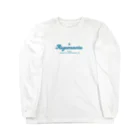じゅんまい商店のAIYAMANIA　〜好きな酒米は愛山です♡〜 Ver. 2.0【Blue】 Long Sleeve T-Shirt