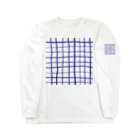 FUJIMARUのあお、チェック Long Sleeve T-Shirt