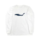 yagiyのクジラとペンギン Long Sleeve T-Shirt