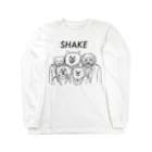 小山ゆうじろうのSHAKE ロングスリーブTシャツ