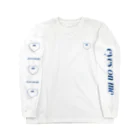 eyes on meのe_o_m hato ブルー Long Sleeve T-Shirt