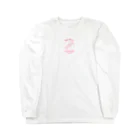 よしかわ よわの赤ロゴT Long Sleeve T-Shirt