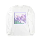 yu_takada_のゆめかわ浮世絵『がしゃどくろ』 Long Sleeve T-Shirt