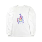 yu_takada_のゆめかわ浮世絵『フランス人』 Long Sleeve T-Shirt