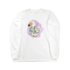 akane_art（茜音工房）のいきものイラスト（ドードー） Long Sleeve T-Shirt