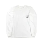 mmの愛らしい手書き猫。 Long Sleeve T-Shirt