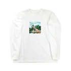 rokugatsunoumiのキリンのスローデイズ Long Sleeve T-Shirt