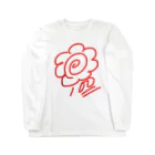 coco✳︎minのひゃくてんまんてん花マル Long Sleeve T-Shirt