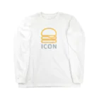 ICONのICONロゴ ロングスリーブTシャツ