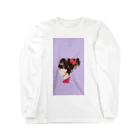 愉快なエノキルームの着物美人 Long Sleeve T-Shirt