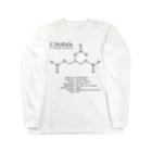 アタマスタイルのニトログリセリン：爆発・爆薬：化学：化学構造・分子式 ロングスリーブTシャツ