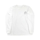 ぴよたそ商店の花冠をかぶったうさたそ Long Sleeve T-Shirt