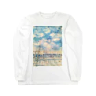 クラゲの水彩クラゲ Long Sleeve T-Shirt