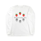 Burned Strawberry Moonの苺とイチゴ Long Sleeve T-Shirt