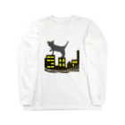 おはようおやすみの夜猫 Long Sleeve T-Shirt