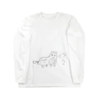 ayami_nakashimaのヘンテコネコシャツ Long Sleeve T-Shirt