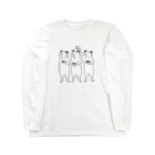 Aliviostaのハムスターズ 動物イラスト Long Sleeve T-Shirt