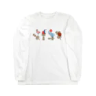 worQshopのふらぺんぞうさる（からふる） Long Sleeve T-Shirt