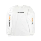 Oh_shitの『watch your language.』 Long Sleeve T-Shirt