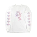 KENNY a.k.a. Neks1の"in your heart."ロングスリーブT(パープルピンク) Long Sleeve T-Shirt