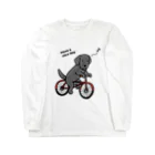 efrinmanのbicycleラブ 黒（両面） Long Sleeve T-Shirt