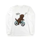 efrinmanのbicycleラブ チョコ ロングスリーブTシャツ