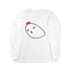 Cɐkeccooのよいものです-ねむねむとり Long Sleeve T-Shirt