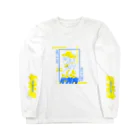 山田すずめ🕊の山田すずめちゃん イエロー Long Sleeve T-Shirt