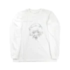 「ごめん々ね 」と言っの白っぽい羽音 Long Sleeve T-Shirt