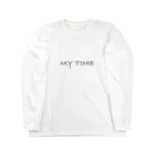 TextChelmyのMY TIME ロングスリーブTシャツ