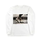 my_second_storyのおしゃれ カジュアル レインブーツ Long Sleeve T-Shirt