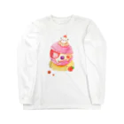 pocoehonのポコポコマカロン Long Sleeve T-Shirt