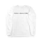 中島雄士の中島雄士ロゴタイプ(黒) Long Sleeve T-Shirt