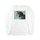 Instrumental00のすやすやアザラシ Long Sleeve T-Shirt