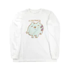 伊藤萌果のカオス屋さんのメンタルよわよわハムちゃん Long Sleeve T-Shirt