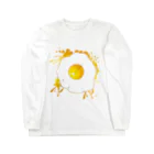 AURA_HYSTERICAのFried_Egg ロングスリーブTシャツ