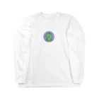 がつのカエル(おすわり) 色つき Long Sleeve T-Shirt